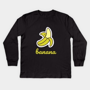 Banana Kids Long Sleeve T-Shirt